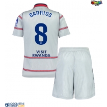 Otroški Nogometni dresi Atletico Madrid Pablo Barrios #8 Tretji 2026-27 Kratek Rokav (+ Kratke hlače)